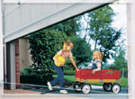 C77 IR beams kids playing