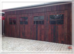 Timber Cladding with Vision Panels